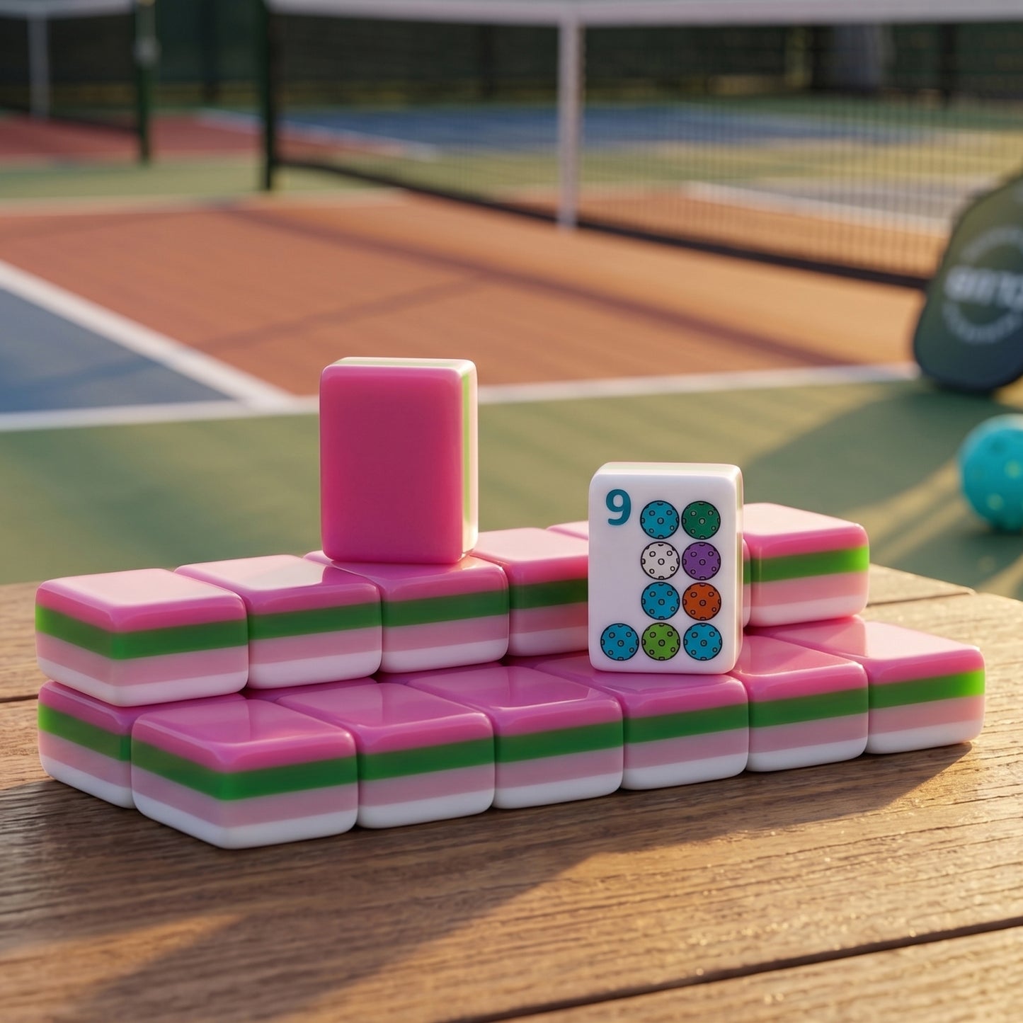 Pickleball Mahjong Set