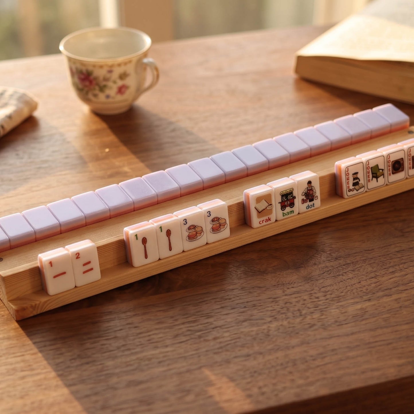 Afternoon Time Mahjong Tiles