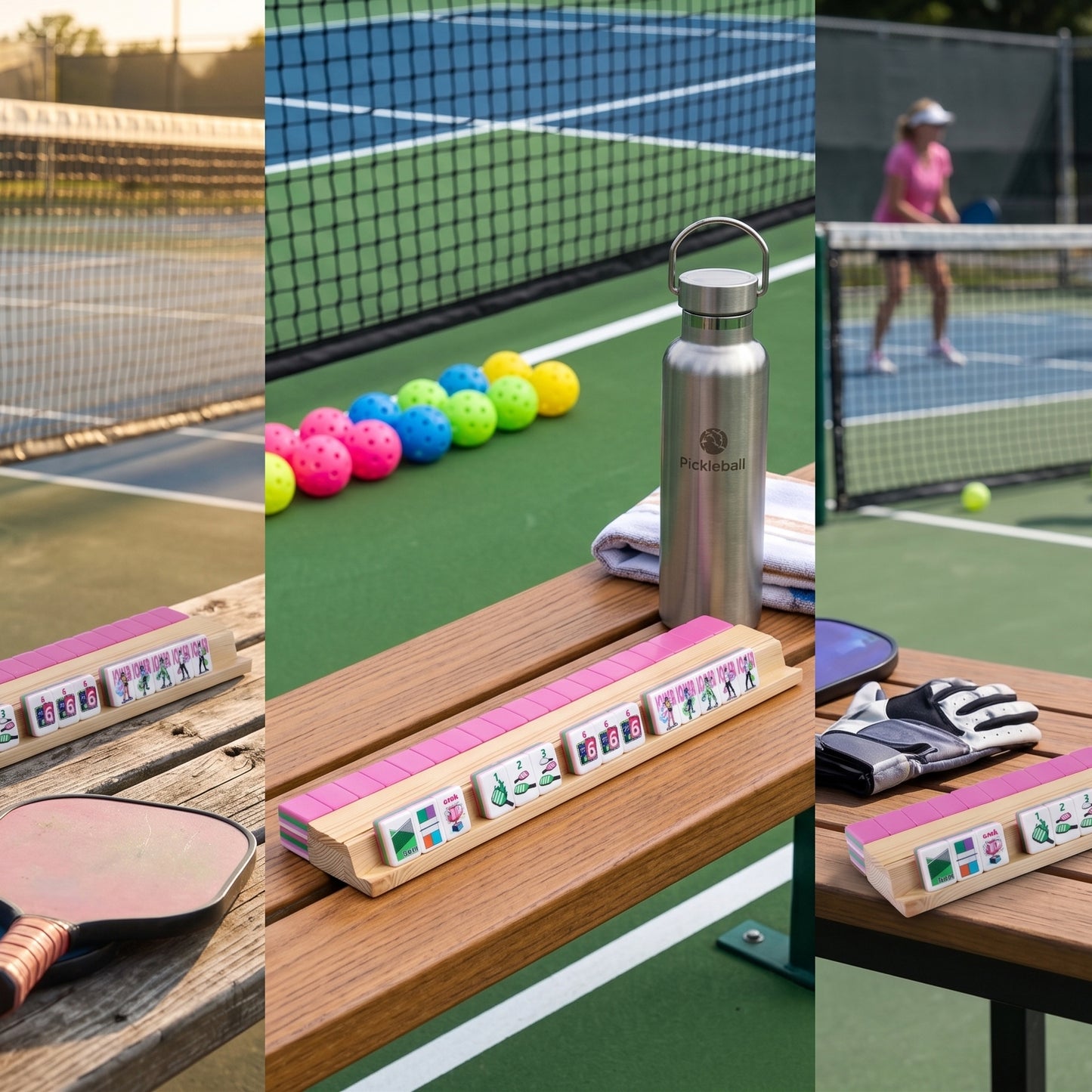 Pickleball Mahjong Set