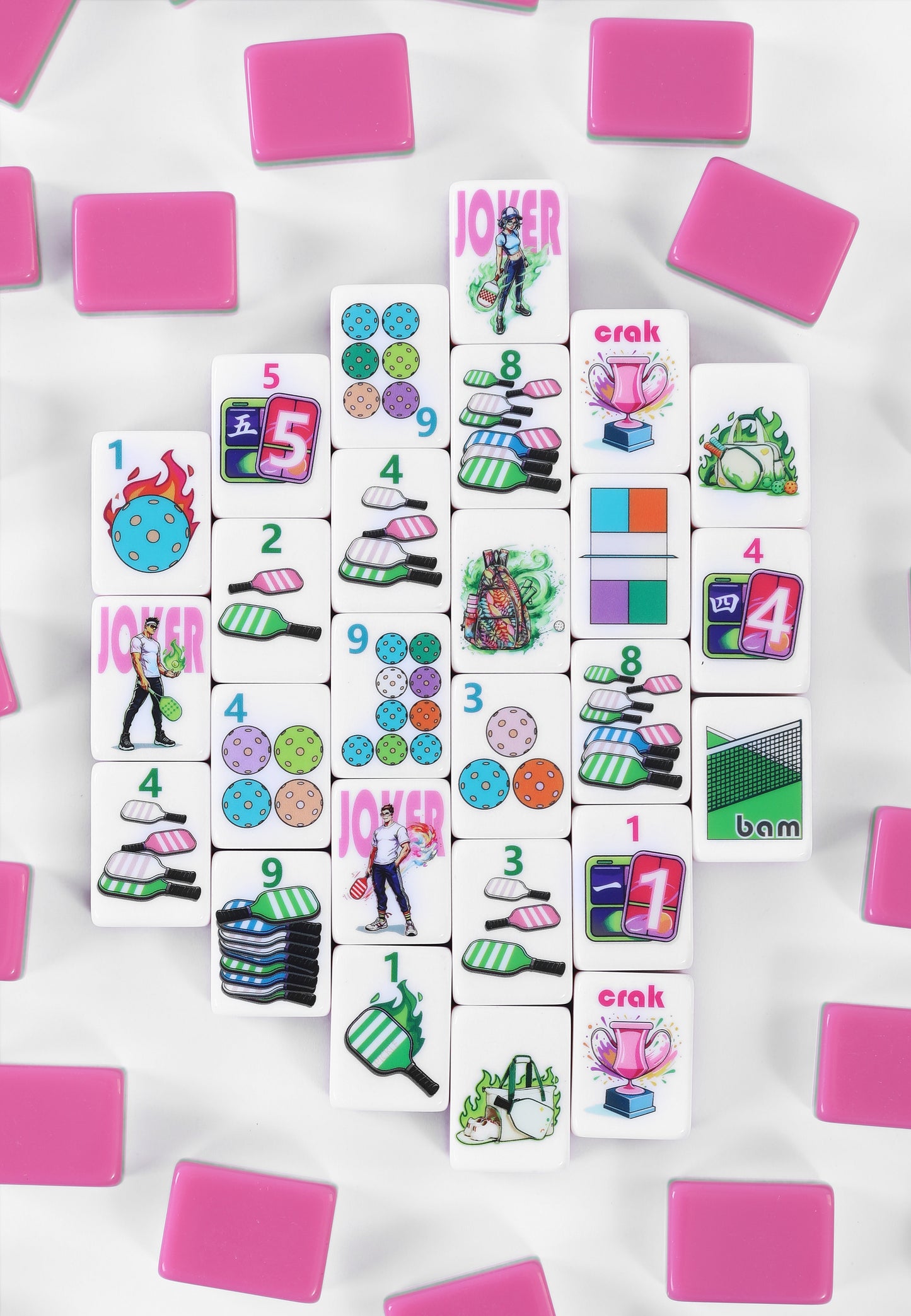 Pickleball Mahjong Set